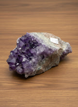 Load image into Gallery viewer, Natural Canadian amethyst crystal purple display specimen expertly sourced Diamond Willow Mine Thunder Bay