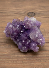 Load image into Gallery viewer, Natural Canadian amethyst cluster purple distinctive shape family mined Diamond Willow Thunder Bay