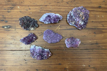 Load image into Gallery viewer, Canadian amethyst bulk lot showing variety of colors, crystal arrangements, and rare barite formations from Thunder Bay, Ontario