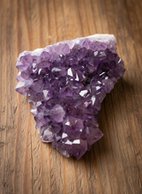 Load image into Gallery viewer, Natural Canadian amethyst cluster spiritual protection meditation healing Diamond Willow Mine Thunder Bay