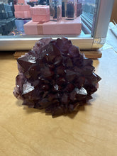 Load image into Gallery viewer, Thunder Bay Amethyst Cluster - Hematite Capped Natural Crystal