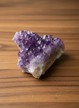Load image into Gallery viewer, Canadian purple amethyst cluster one-of-a-kind natural formation Diamond Willow Thunder Bay Ontario