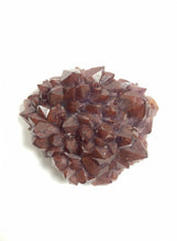 Load image into Gallery viewer, Hematite Cap Amethyst cluster - Natural Canadian Crystal Specimen