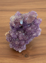 Load image into Gallery viewer, Canadian purple amethyst cluster 12cm striking hue ethically sourced Diamond Willow Mine Thunder Bay