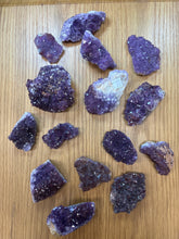 Load image into Gallery viewer, Thunder Bay Amethyst Display Lot – 15 Retail-Ready Specimens with Hematite & Barite