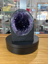 Load image into Gallery viewer, Deep Purple Uruguayan Amethyst Cathedral Geode