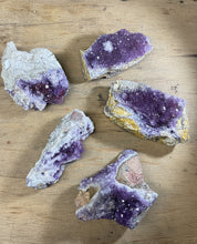 Load image into Gallery viewer, Thunder Bay Amethyst Display Collection - 7 Chunky Specimens with Matrix