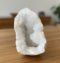 Load image into Gallery viewer, Authentic Moroccan geode crystal specimen 22cm by 14cm showing natural crystal formations from Diamond Willow Mine