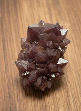 Load image into Gallery viewer, Canadian hematite cap amethyst cluster 9cm family-owned Diamond Willow Mine Thunder Bay Ontario