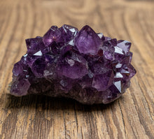Load image into Gallery viewer, Purple Thunder Bay amethyst specimen 4.5cm with hematite inclusions - classic Canadian crystal from Diamond Willow Mine