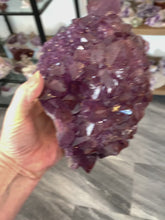 Load and play video in Gallery viewer, Large Amethyst Cluster HPM-0324