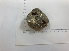 Load image into Gallery viewer, Pyrite cluster specimen displaying characteristic metallic sheen and natural cubic crystal structure