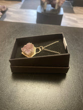 Load image into Gallery viewer, Diamond Willow Amethyst Sterling Silver necklace
