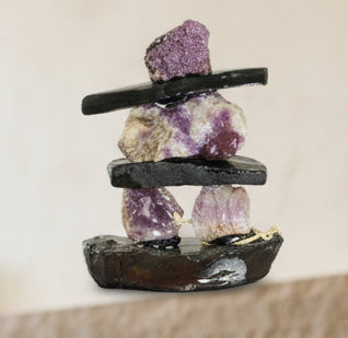 Canadian Inukshuk stone monument 14cm handcrafted Inuit culture piece Thunder Bay Ontario