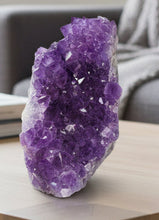 Load image into Gallery viewer, Thunder Bay amethyst crystal specimen with rare hematite inclusions, hand-mined at Diamond Willow Mine

