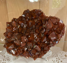 Load image into Gallery viewer, Thunder Bay Red Cap Hematite Amethyst Cluster – Large Canadian Mineral Specimen
