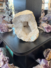 Load image into Gallery viewer, Authentic Moroccan geode crystal specimen 17cm by 16cm showing natural crystal formations from Diamond Willow Mine

