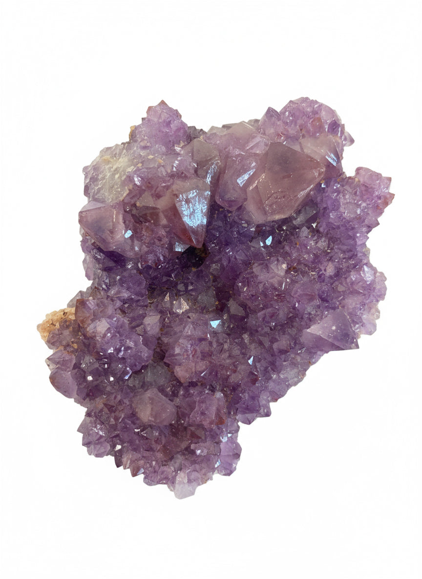 Purple Amethyst Cluster - Natural Canadian Specimen