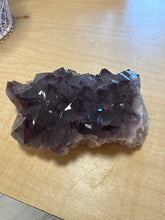 Load image into Gallery viewer, Thunder Bay Amethyst Cluster with Smoky Hue, Hematite Inclusions &amp; Phantom Crystals — Rare Collector Specimen
