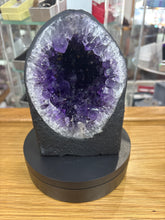 Load image into Gallery viewer, Deep Purple Uruguayan Amethyst Cathedral Geode
