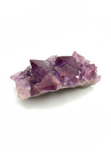 Load image into Gallery viewer, Hemetite inclusion &amp; purple hue cluster - Natural Canadian Crystal specimen
