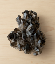 Load image into Gallery viewer, Thunder Bay Smokey Quartz Crystal Cluster - Natural Brazilian Formation
