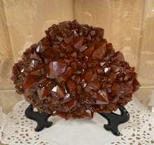 Load image into Gallery viewer, Thunder Bay Red Cap Hematite Amethyst Cluster – Rare Canadian Specimen
