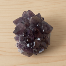 Load image into Gallery viewer, Thunder Bay Amethyst Crystal Cluster - Phantom Crystals with Hematite Inclusions

