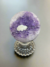 AMETHYST GEODE HAND POLISHED SPHERE