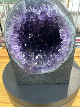 Load image into Gallery viewer, Deep Purple Uruguayan Amethyst Cathedral Geode
