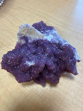 Load image into Gallery viewer, Thunder Bay Amethyst Druzy Cluster with quartz Matrix —  Purple Collector Specimen
