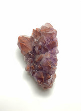 Load image into Gallery viewer, Hemetite inclusion &amp; Purple hue Amethyst cluster - Natural Canadian Crystal Specimen
