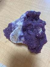 Load image into Gallery viewer, Thunder Bay Amethyst Druzy Cluster with quartz Matrix —  Purple Collector Specimen
