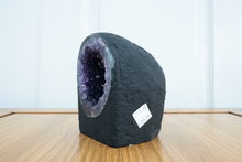 Load image into Gallery viewer, Deep Purple Uruguayan Amethyst Cathedral Geode
