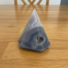 Load image into Gallery viewer, Brazilian Agate Geode Pendulum Natural Druzy Crystal
