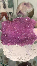 Load and play video in Gallery viewer, Beautiful Purple Amethyst Cluster ACP175
