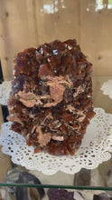 Load and play video in Gallery viewer, Thunder Bay Red Cap Hematite Amethyst with Barite Accents — Exceptional Collector Specimen

