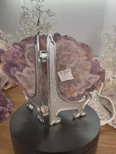 Load and play video in Gallery viewer, Thunder Bay Amethyst Cluster with Hematite Inclusions - Beautiful Formation
