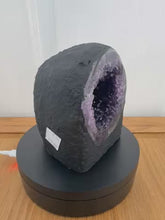 Load and play video in Gallery viewer, Deep Purple Uruguayan Amethyst Cathedral Geode
