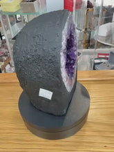 Load and play video in Gallery viewer, Deep Purple Uruguayan Amethyst Cathedral Geode
