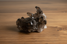 Load image into Gallery viewer, Premium smokey quartz specimen from Thunder Bay showing exceptional vertical crystal arrangement and natural luster, collectible mineral from Diamond Willow Amethyst Mine
