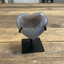 Load image into Gallery viewer, Uruguay Agate Heart - Image 2
