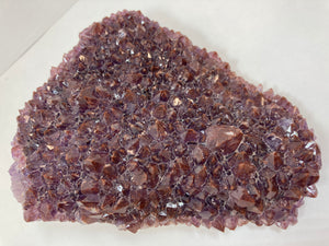 Amethyst cluster red A-035