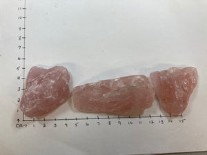 Rose Quartz mineral Set R-004