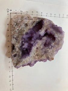 Amethyst crystal A-030