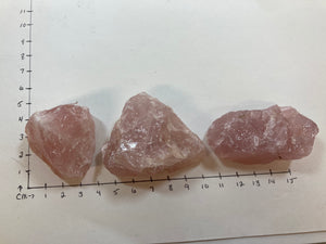 Rose Quartz mineral set R-001